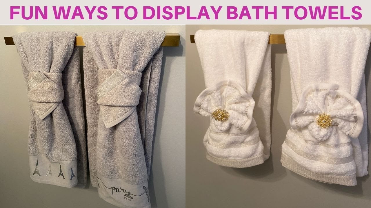 Folding Towels Decoratively