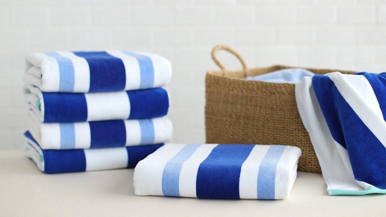 How to Fold Beach Towels