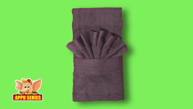 How to Fold Hand Towels Fancy